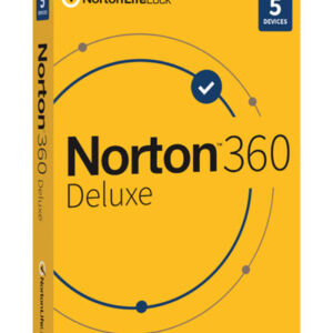 Norton 360 Deluxe 2025, Antivirus software for 5 Devices with Auto-Renewal